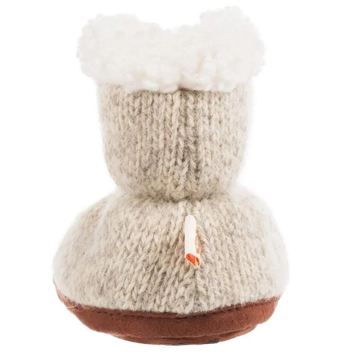 Acorn Kids' Slippers - Easy Bootie, Grey Ragg Wool, TS | A10157ACKTS