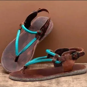 Buckle Casual Flat Sandals