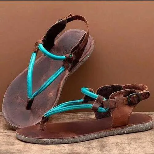 Buckle Casual Flat Sandals