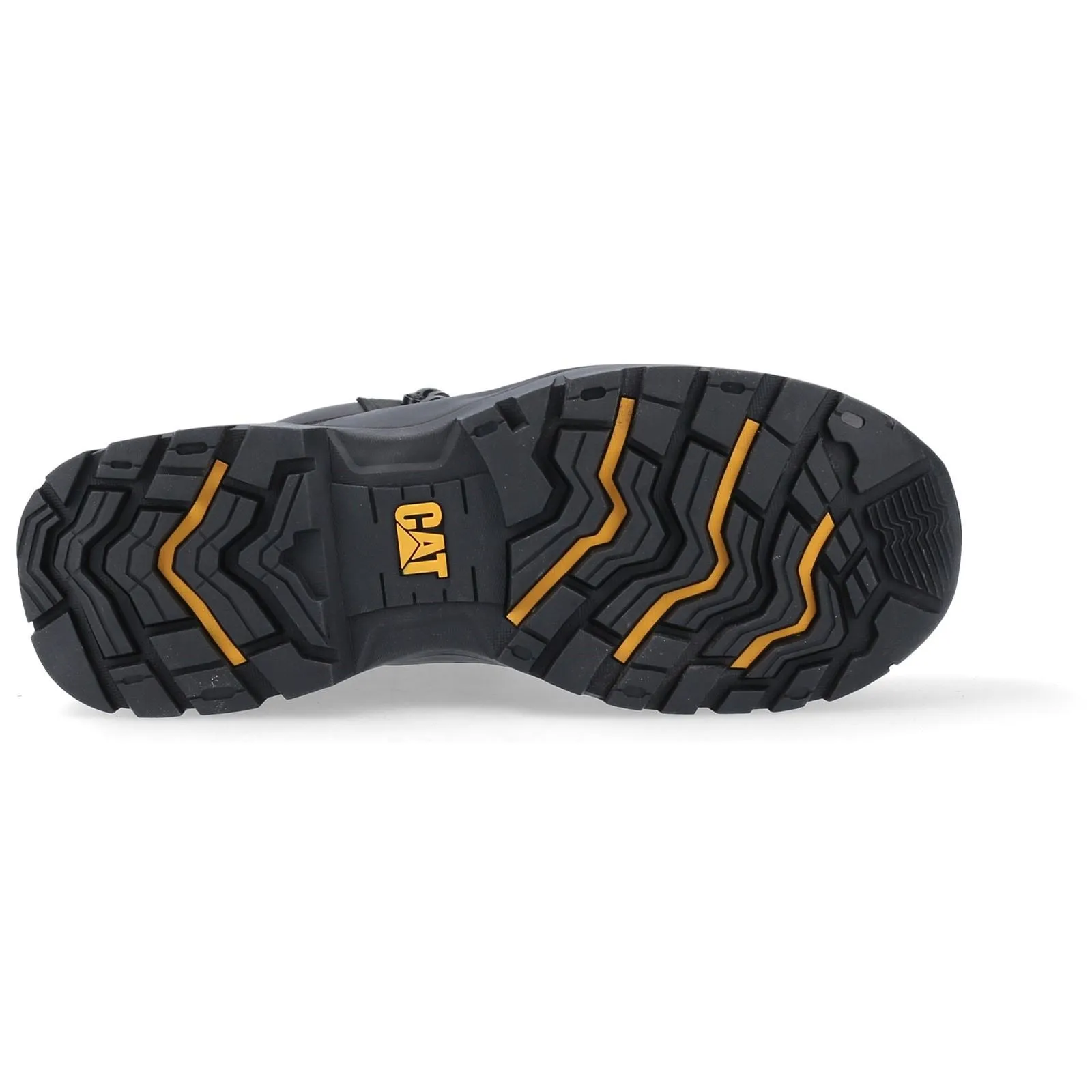 Caterpillar Typhoon SBH Black Leather Male Boots Safety