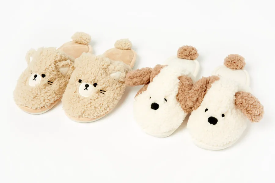 Fluffy Slippers: Poodle