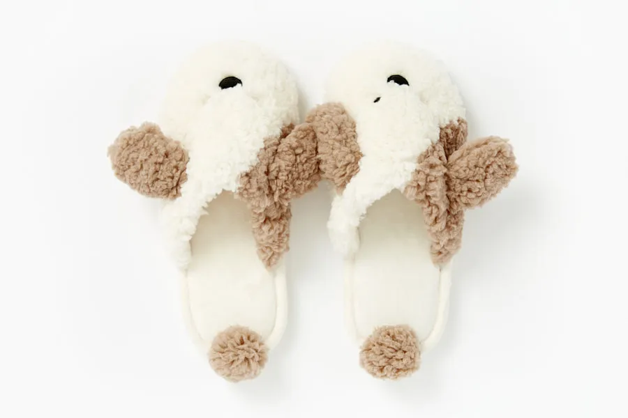 Fluffy Slippers: Poodle