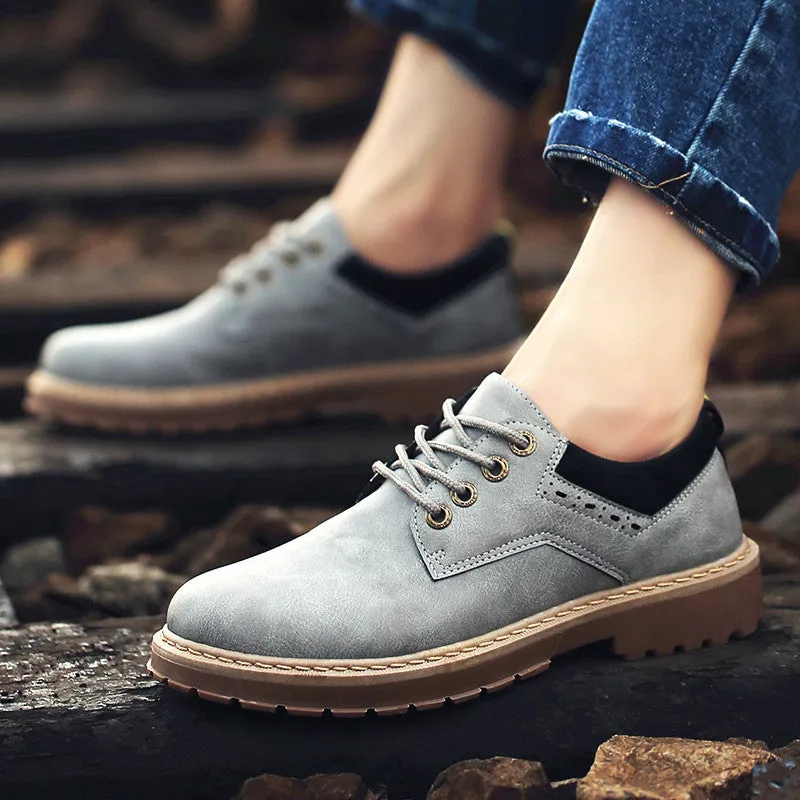 Handmade Versatile Men's Leather Leisure Shoes | Brodtica.com