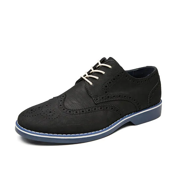 Leather Shoes Men Casual British Formal Groom Youth Business | Brodtica.com
