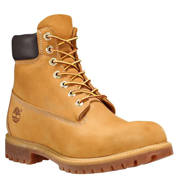Men's Timberland® 6-Inch Premium Waterproof Boot (10061) Wheat Nubuck