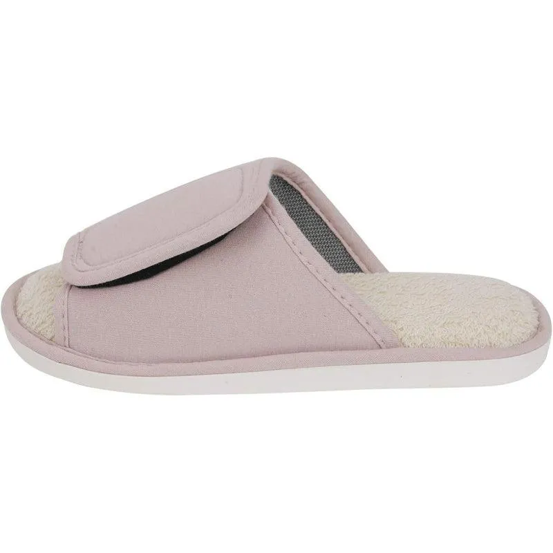 Non Slip Arthritis Slippers – Open Toe with Velcro Closure