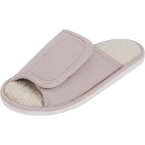 Non Slip Arthritis Slippers – Open Toe with Velcro Closure