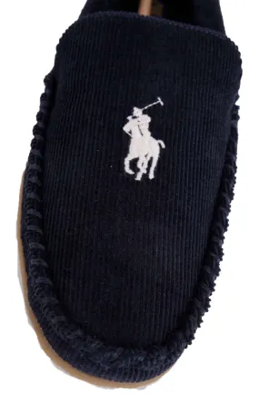 Polo Ralph Lauren Collins Moc Slippers Men’s Navy Luxe Comfort