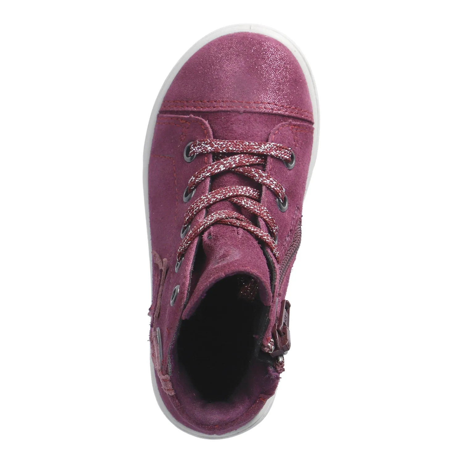 Ricosta Boots | Mel Waterproof Lace-up / Zip | Merlot