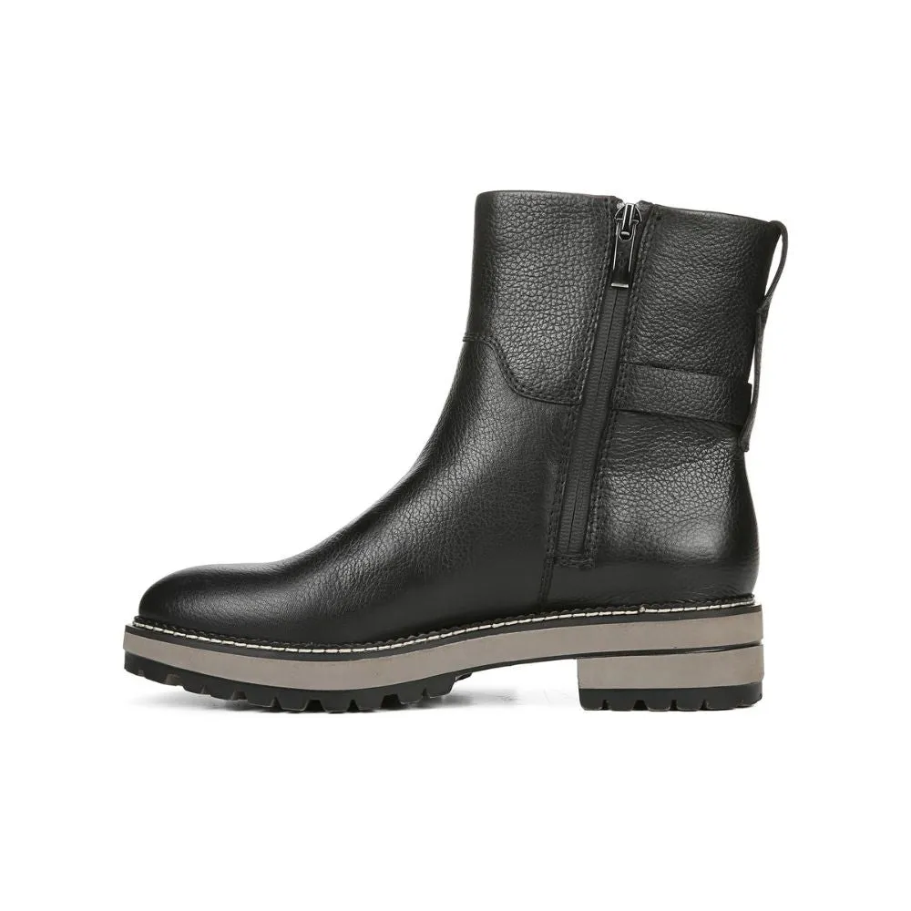 Roalba 2 Black Leather Waterproof Franco Sarto Ankle Boots