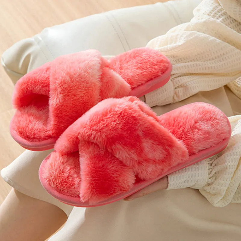 Winter Soft Rendering Slippers