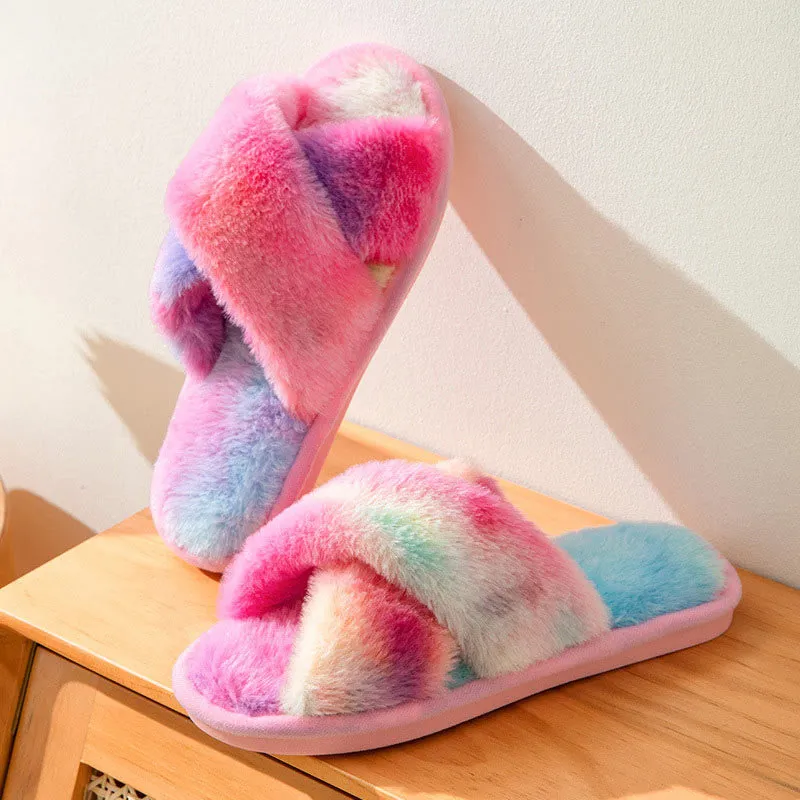 Winter Soft Rendering Slippers