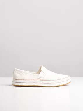 WOMENS BREN NATURAL CANVAS SHOES- CLEARANCE