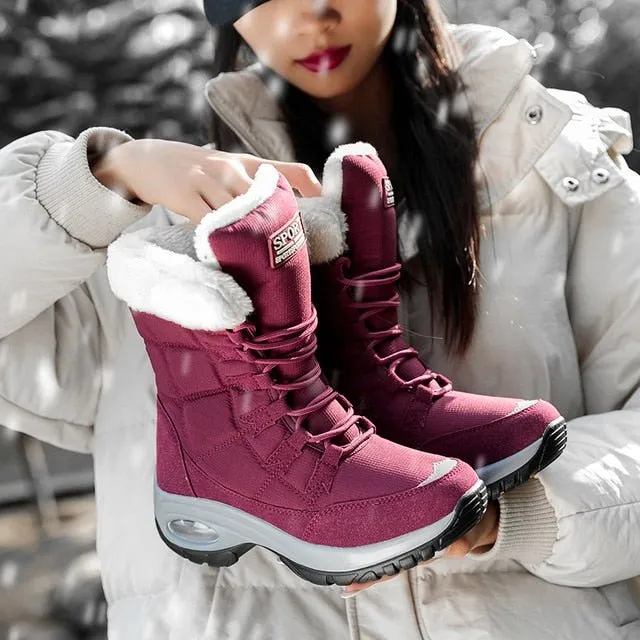 women's Waterproof Snow Boots